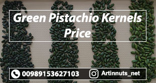 Green Pistachio Kernels Price