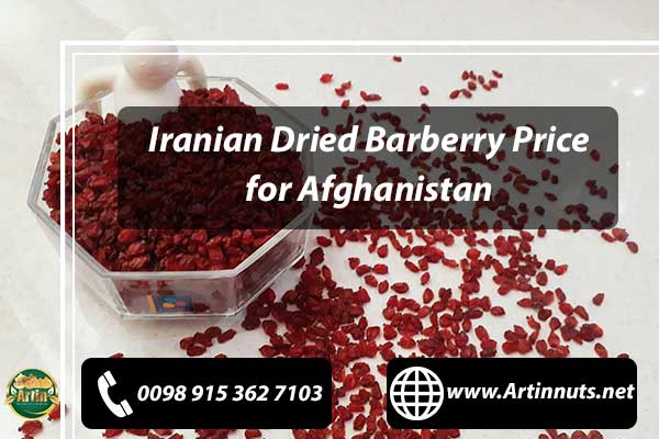 Barberry Price for Afghanistan