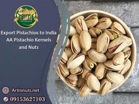 Export Pistachios to India