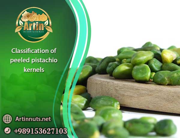 peeled pistachio kernels