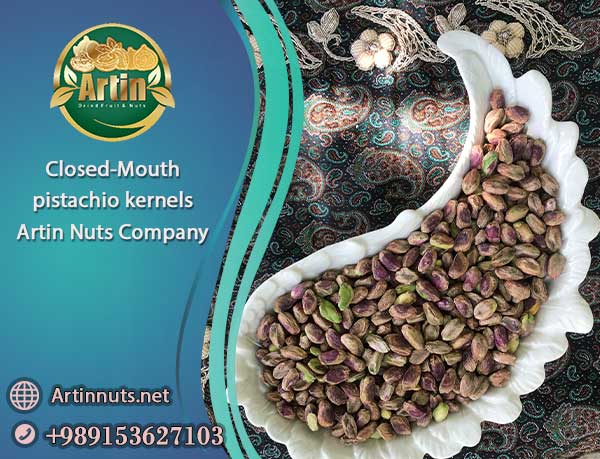 Closed-Mouth pistachio kernels