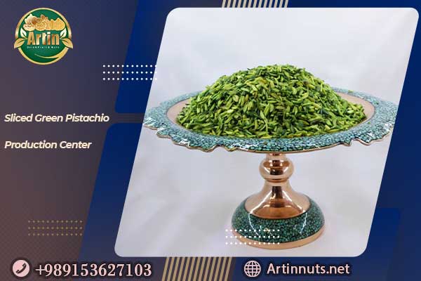 Sliced Green Pistachio