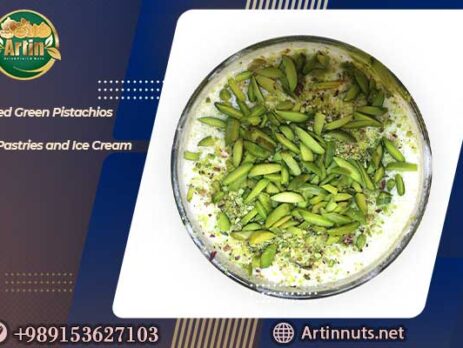 Sliced Green Pistachios