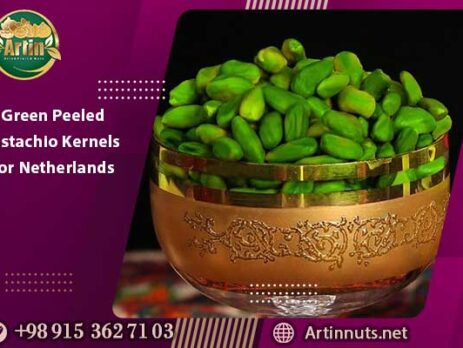 Green Peeled Pistachio Kernels for Netherlands | Artin Pistachios