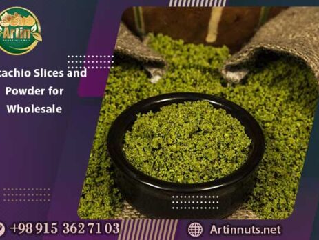 Pistachio Slices and Powder for Wholesale