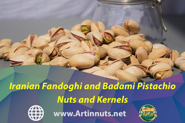 Iranian Fandoghi and Badami Pistachio Nuts and Kernels