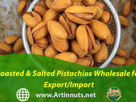 Roasted & Salted Pistachios Wholesale for Export/Import