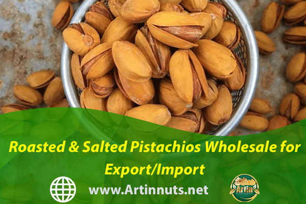 Roasted & Salted Pistachios Wholesale for Export/Import